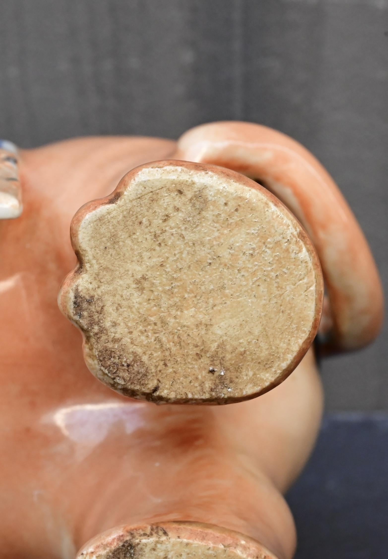 Pair of Chinese Late Qing / Republic Period Porcelain Elephants