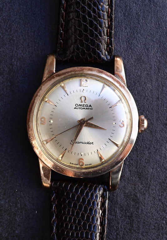 Vintage Omega Seamaster Automatic 2577-23 SC – 35mm, Rose Gold-Capped Case