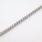 14K White Gold Diamond Bracelet • 3.2–3.5ct Natural Diamonds • 7.25” • 16.14g