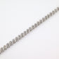 14K White Gold Diamond Bracelet • 3.2–3.5ct Natural Diamonds • 7.25” • 16.14g
