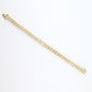 18K Yellow Gold Diamond Tennis Bracelet • 23.31g • 35 Natural Diamonds