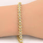 14K Yellow Gold Diamond Tennis Bracelet • 16.20g • ~2.65–2.80ct Natural Diamonds