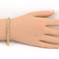 14K Yellow Gold Diamond Tennis Bracelet • 16.20g • ~2.65–2.80ct Natural Diamonds