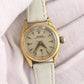 Vintage Rolex Oyster Perpetual Ladies 6509 • 14K Yellow Gold • Honeycomb Dial