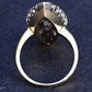 14K White & Yellow Gold Ring with 1.67 Carats of Natural Diamonds, Size 6