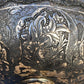Antique Persian Silver Centerpiece Bowl – Hand-Engraved Qajar Court Scenes