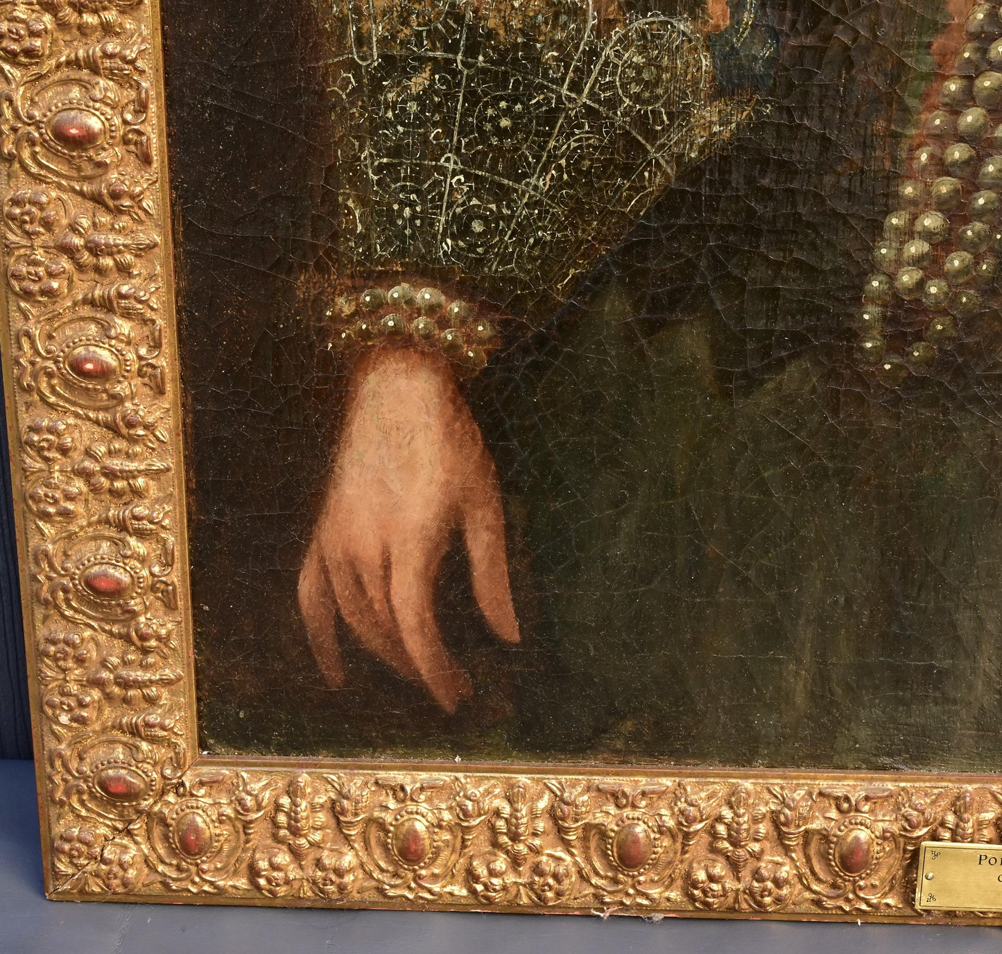 Portrait of a Noblewoman of the Habsburg Court – Oil on Canvas by Otto van Veen