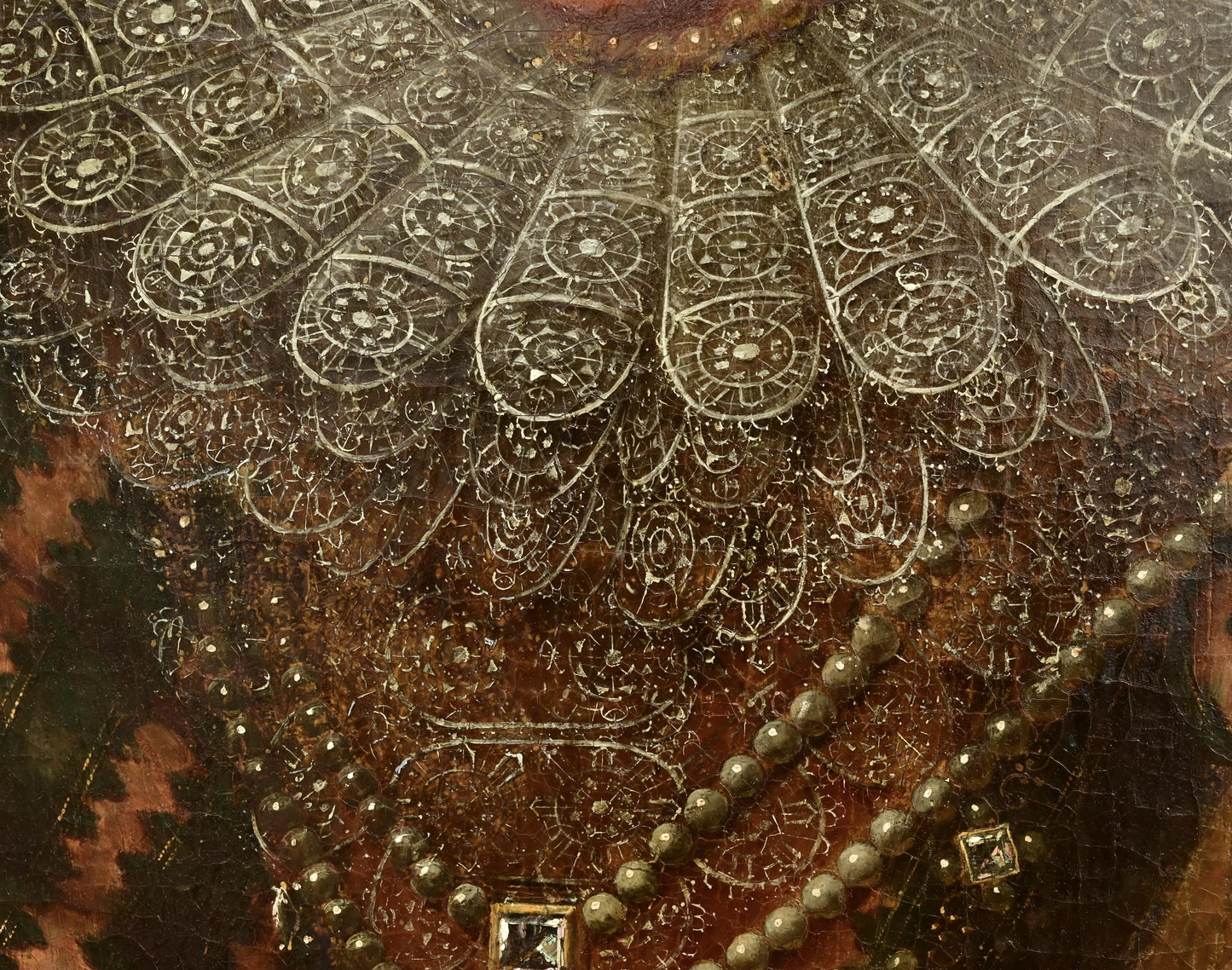 Portrait of a Noblewoman of the Habsburg Court – Oil on Canvas by Otto van Veen