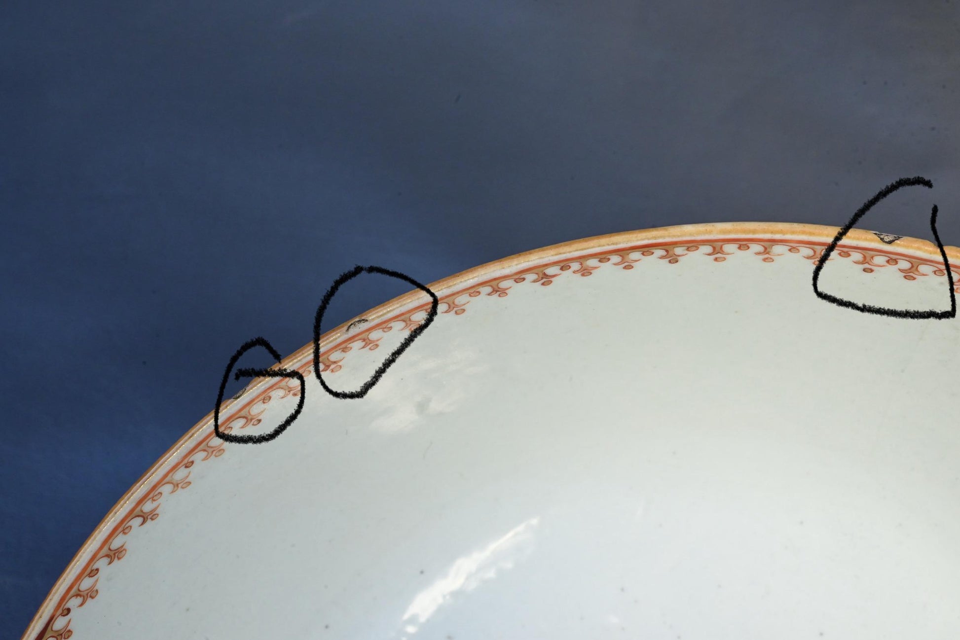 18th Century Chinese Export Famille Rose Porcelain Bowl with European Subject