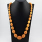 Antique Butterscotch Baltic Amber Necklace 78.25g 31" Graduated Beads Natural