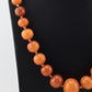 Vintage Baltic Amber Necklace 38.72g 27.5" Egg-Shaped Graduated Beads Natural
