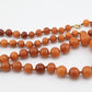 Vintage Baltic Amber Necklace 38.72g 27.5" Egg-Shaped Graduated Beads Natural