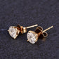 IGI Certified 14K Yellow Gold Diamond Stud Earrings | 1.00ct Total (0.50ct Each)