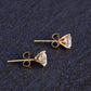 IGI Certified 14K Yellow Gold Diamond Stud Earrings | 1.00ct Total (0.50ct Each)