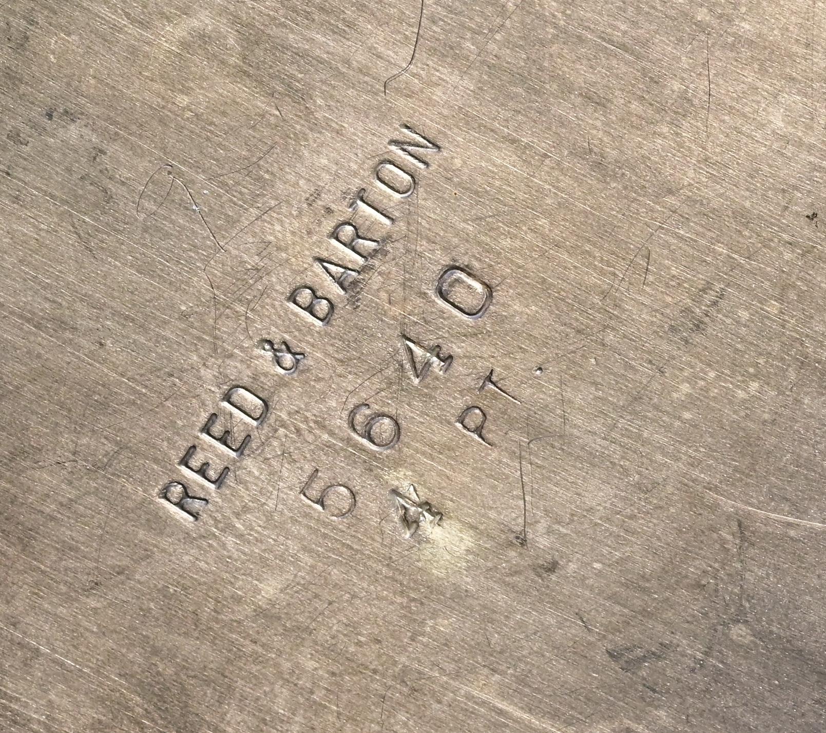 Antique Reed & Barton Silver-Plated “Jolly Face” Pitcher Jug Sunny Jim