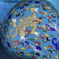 Antique Chinese Cloisonné Enamel Box with Mythical Beasts Late 19th Century