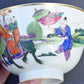 Pair of Antique Chinese Qing Dynasty Porcelain Covered Bowls – Children at Play