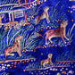 Massive Late Qing to Early Republic Chinese Embroidered Silk Shawl  275 x 214 CM