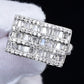 18K White Gold Diamond Ring 1.35 TCW Ring Size 7 GIA Certified