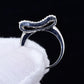 18K White Gold Diamond Ring 1.35 TCW Ring Size 7 GIA Certified
