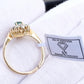 Antique 18K Yellow Gold Ring Art Deco/Edwardian Era Ring Size 5.25