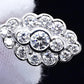 18K White Gold Diamond Ring 1.05 TCW G Color Ring Size 5 GIA Certified