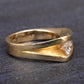 14K Yellow Gold Solitaire Diamond Ring VS Center Diamond IGI Certified Size 6.5