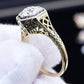 GIA Certified Antique Engagement Ring .88 Carat Old Euro VS Clarity G Color