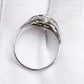 Art Deco Platinum Diamond Ring .50 Carats Center Stone Ring Size 8.75 IGI Cert.