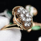 14K Yellow Gold Diamond Ring With VS2 Stones 0.41 Carats IGI Certified Size 6.5