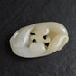 Antique Chinese Carved White Jade Toggle 60.97g – Mythical Beast 3" x 1.75"