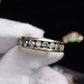 Fabulous 14K Yellow Gold Band With Natural Diamonds .90 Carats IGI Certified
