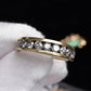 Fabulous 14K Yellow Gold Band With Natural Diamonds .90 Carats IGI Certified