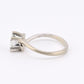 18K White Gold Solitaire Diamond Ring – 0.75 Carat, IGI Certified, Size 5