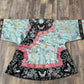 Antique Chinese Qing Dynasty Embroidered Silk Robe | 67x37” Court Robe