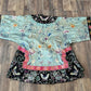 Antique Chinese Qing Dynasty Embroidered Silk Robe | 67x37” Court Robe
