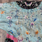Antique Chinese Qing Dynasty Embroidered Silk Robe | 67x37” Court Robe