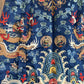 Late Qing Dynasty Embroidered Silk Dragon Robe