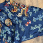 Late Qing Dynasty Embroidered Silk Dragon Robe
