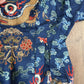 Late Qing Dynasty Embroidered Silk Dragon Robe