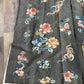 Late Qing Dynasty Silk Satin Robe with "Forbidden Stitch" and Narrative Roundels