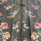 Late Qing Dynasty Silk Satin Robe with "Forbidden Stitch" and Narrative Roundels