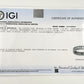Magnificent 3.50 TCW Diamond Eternity Band in Solid Platinum Size 6.25 IGI Cert.