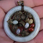 Gorgeous Antique Chinese Jade Pendant For Necklace