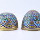 Fantastic Antique Russian Enamel Silver Egg Fine Enamel Details