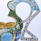 Massive Russian Enamel Silver Kovsh Vessel Fine Enamel Workmanship