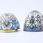 Outstanding Antique Russian Enamel Silver Egg With Floral Details