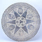Beautiful Antique Persian Silver Tray With Fine Engraved Workmanship