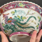 Rare Antique Chinese Peranakan Nonya Straits Porcelain Bowl