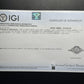 Art Deco .65ct Engagement Diamond Ring 18K White Gold IGI Certified Size 6.25
